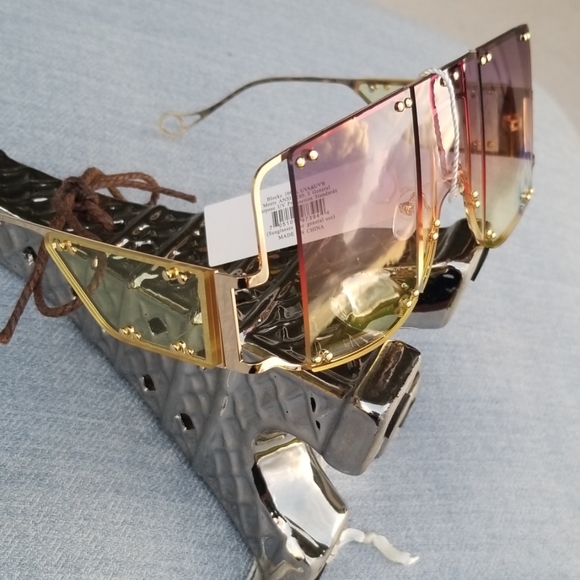 2020 woman Square style fashion luxury sunglasses - Picture 2 of 7